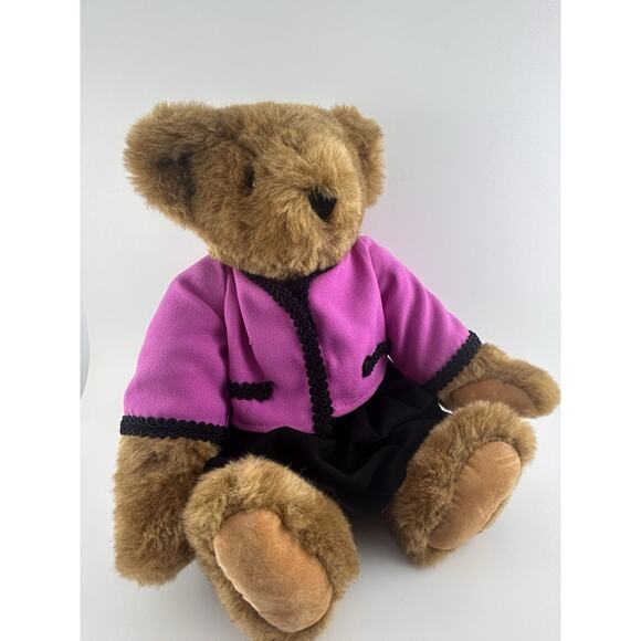 Vermont Teddy Bear Business Professional Lady – 2 Pc Suit Handmade USA - Picture 1 of 9